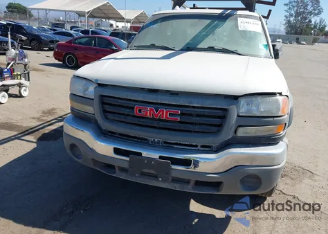 2006 GMC Sierra 2500Hd Work Truck from USA, damaged, VIN 1GDHC24U06E271859